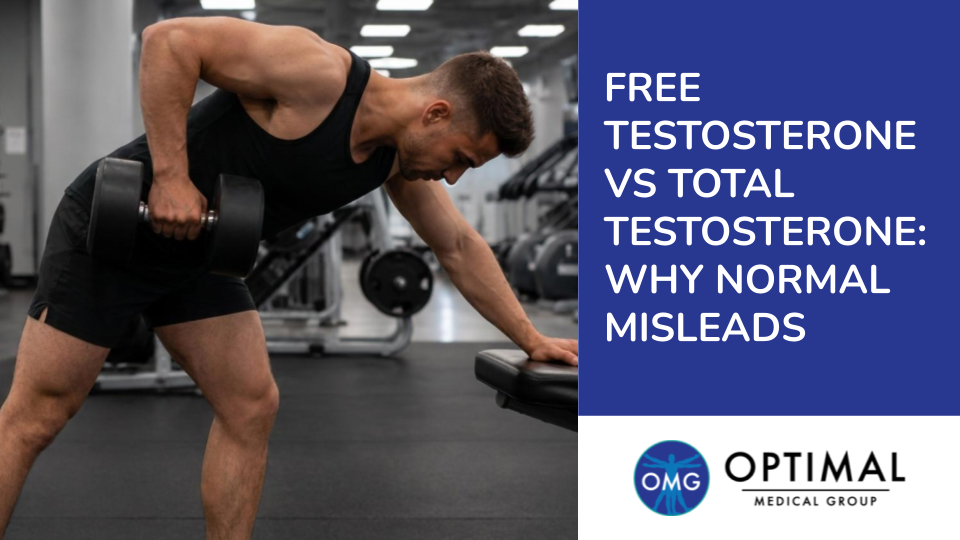Free Testosterone vs Total Testosterone by Optimal Medical Group
