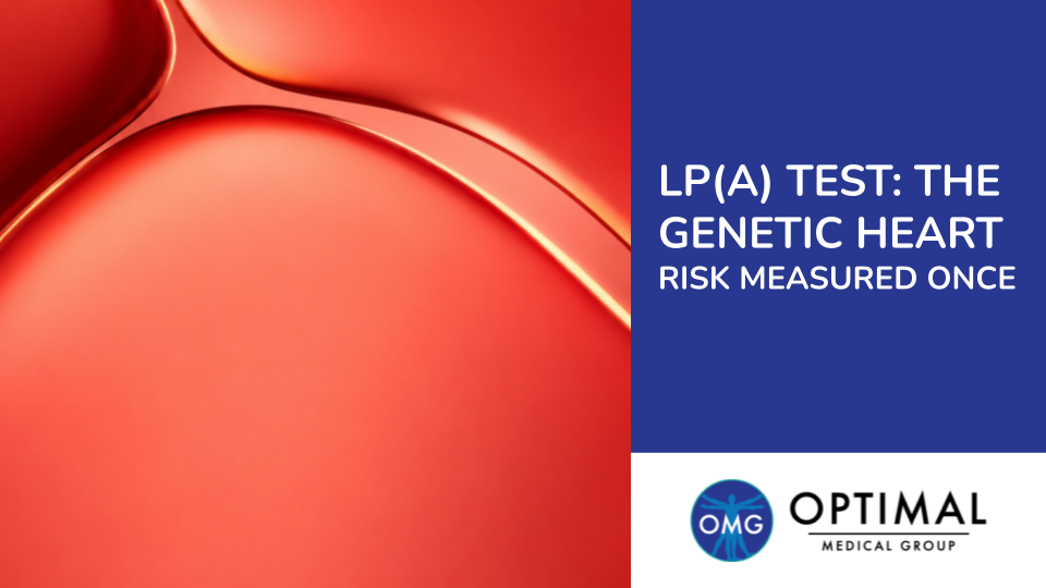 Lp(a) Test: The Genetic Heart Risk Measured Once by Optimal Medical Group