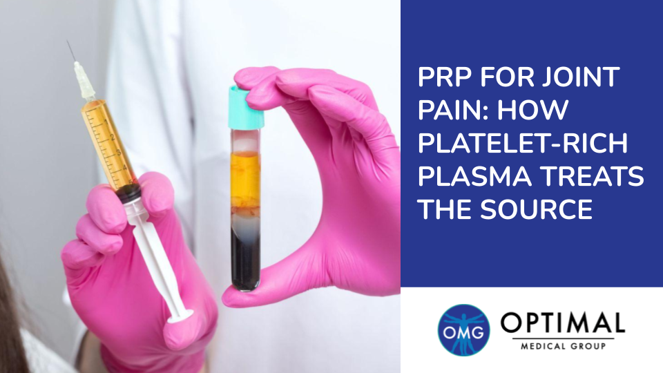 PRP For Joint Pain: How Platelet Rich Plasma Treats The Source