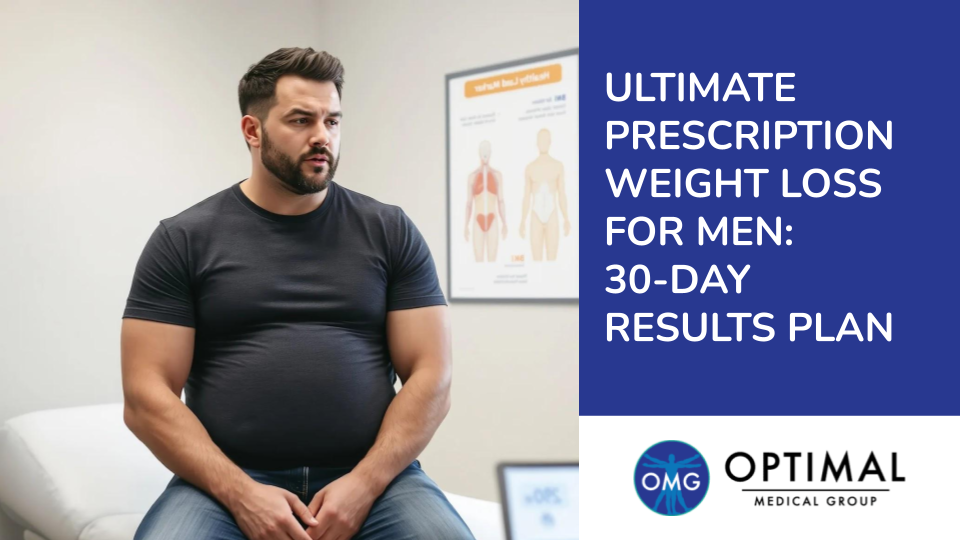 Ultimate Prescription Weight Loss for Men: 30-Day Results Plan By Optimal Medical Group